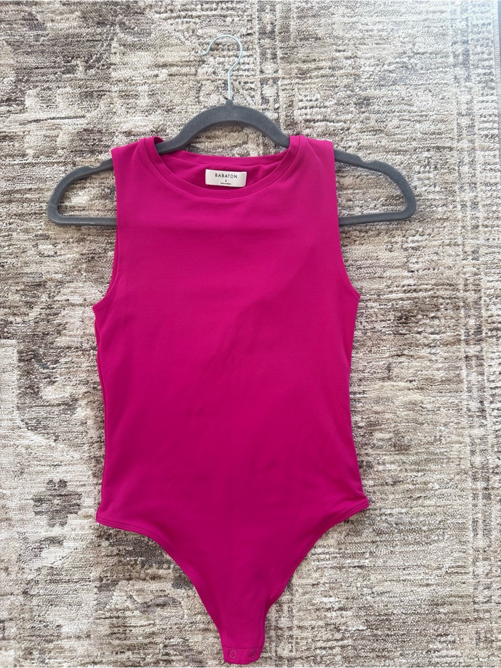Aritizia Babaton Contour Pink Bodysuit
